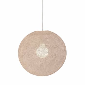 Abat-jour globe dragée 50 et sa suspension - Single Pendant lamp - La Case de Cousin Paul