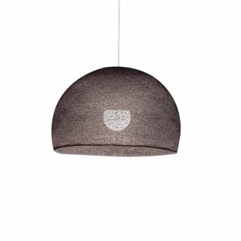 Abat-jour Coupole Anthracite 50 et sa suspension simple - Single Pendant lamp - La Case de Cousin Paul