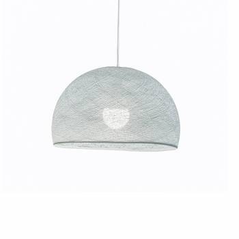 Abat-jour coupole azur 50 et sa suspension simple - Single Pendant lamp - La Case de Cousin Paul