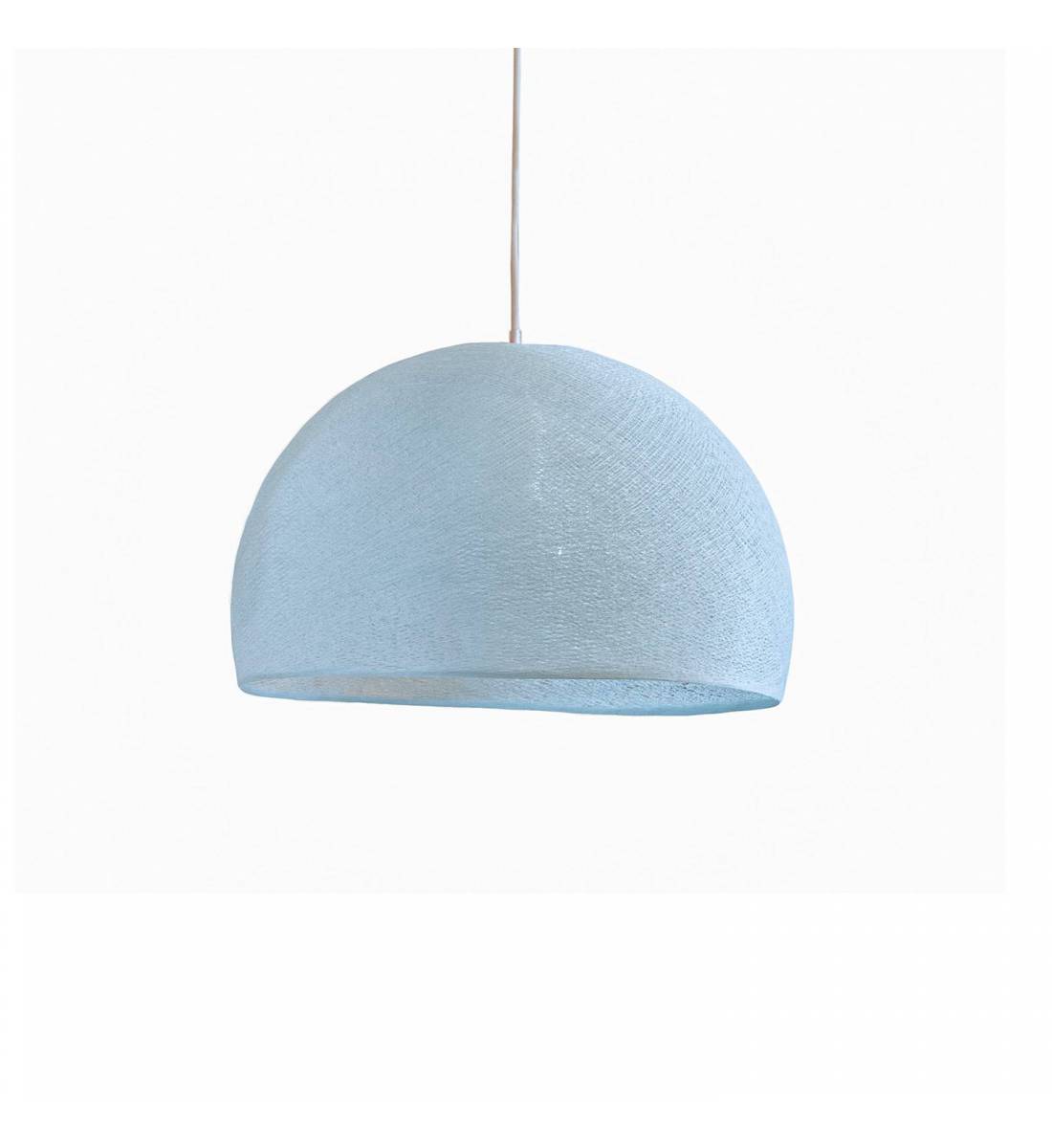 Kuppel Azurblau Ø 50cm - Hängelampe einstrahlig - La Case de Cousin Paul