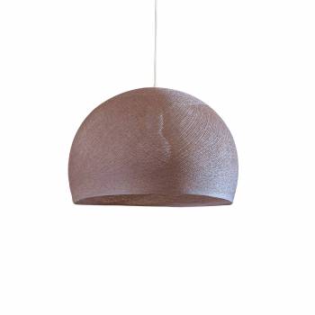 Abat-jour coupole nude 50 et sa suspension simple - Single Pendant lamp - La Case de Cousin Paul