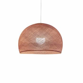 Abat-jour coupole nude 50 et sa suspension simple - Single Pendant lamp - La Case de Cousin Paul