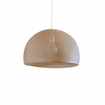 Dome Sand Ø 50cm - Single Pendant lamp - La Case de Cousin Paul