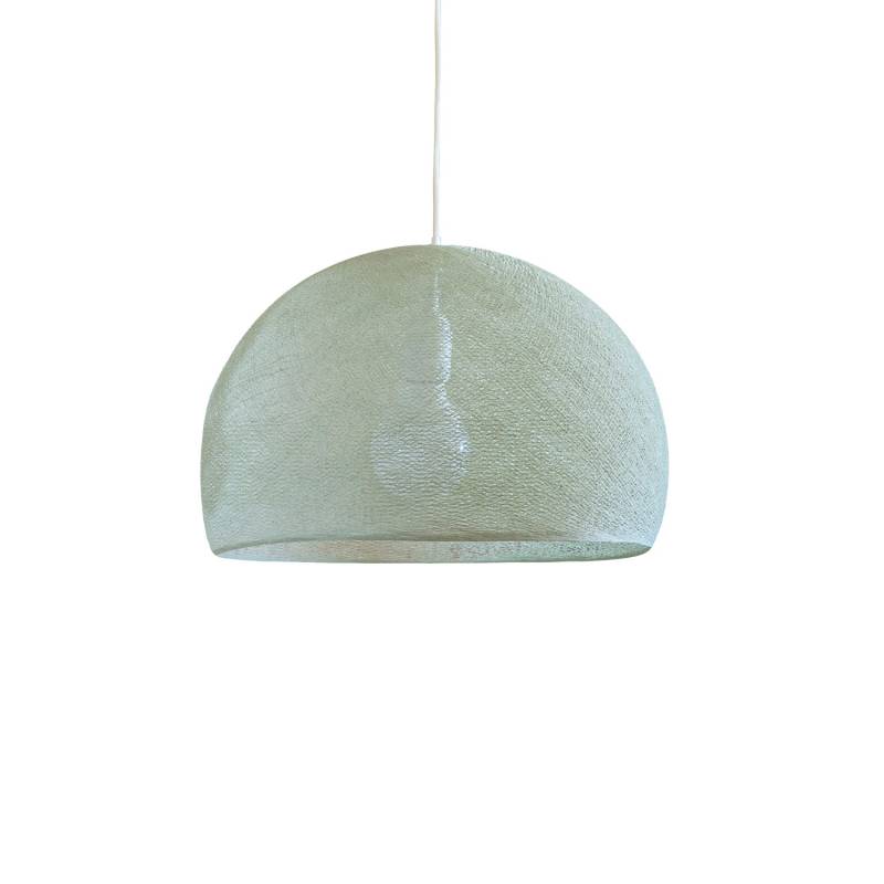 Abat-jour coupole tilleul 50 et sa suspension simple - Single Pendant lamp - La Case de Cousin Paul