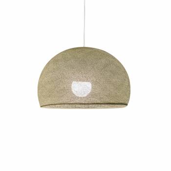 Abat-jour coupole tilleul 50 et sa suspension simple - Single Pendant lamp - La Case de Cousin Paul