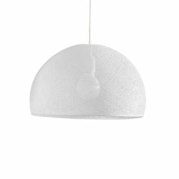 Cúpulas blanco Ø 67cm - Suspensión simple - La Case de Cousin Paul