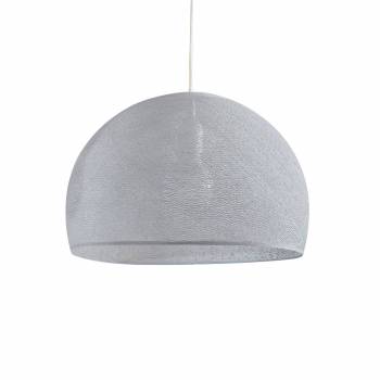 Dome pearl grey Ø 67cm - Single Pendant lamp - La Case de Cousin Paul