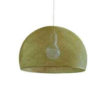 Dome Khaki Ø 67cm - Single Pendant lamp - La Case de Cousin Paul