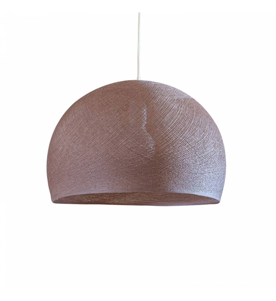 abat-jour coupole nude 67 avec suspension simple - Single Pendant lamp - La Case de Cousin Paul