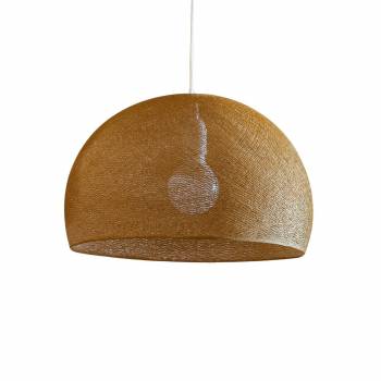 Dome Tobacco Ø 67cm - Single Pendant lamp - La Case de Cousin Paul