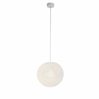 Simple white 31 ball - Single Pendant lamp - La Case de Cousin Paul
