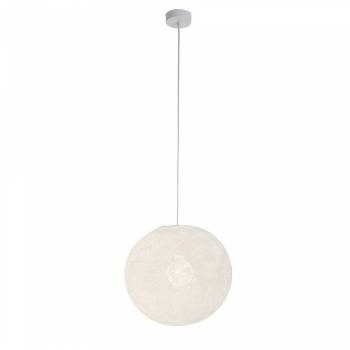 Suspension simple globe 38 blanc - Sospensione semplice - La Case de Cousin Paul