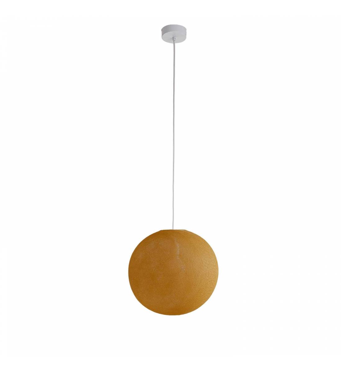 Suspension simple globe 31 camel - Suspension simple - La Case de Cousin Paul