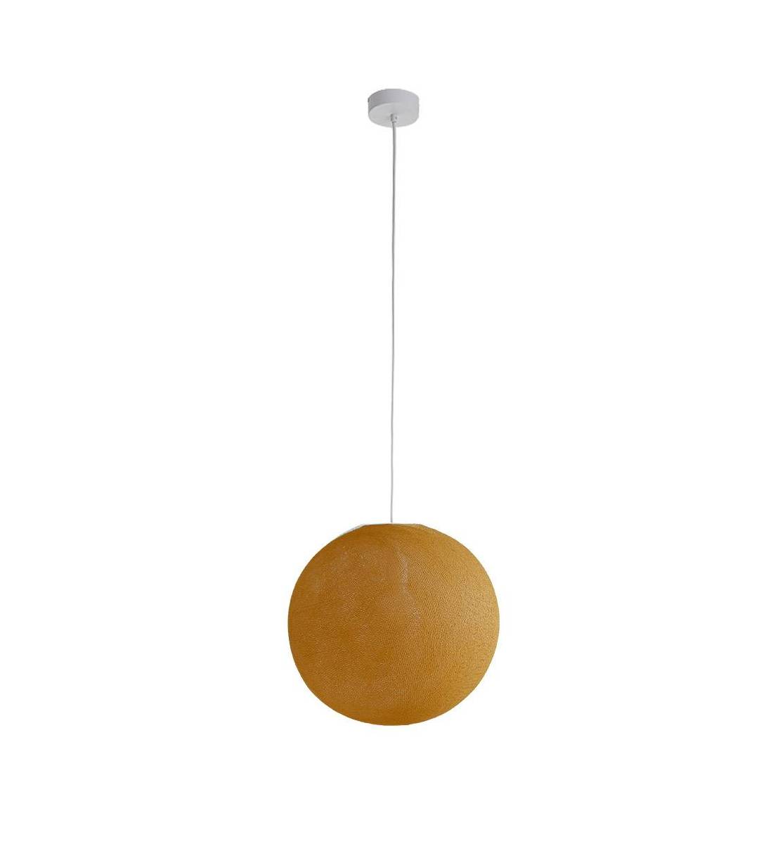 Suspension simple globe 38 camel - Sospensione semplice - La Case de Cousin Paul