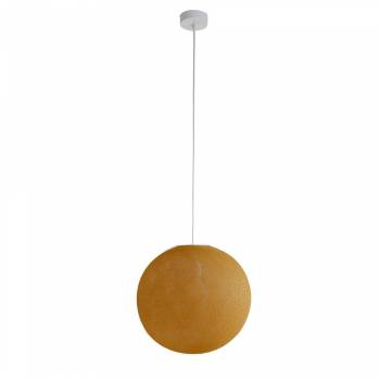 Suspension simple globe 38 camel - Sospensione semplice - La Case de Cousin Paul