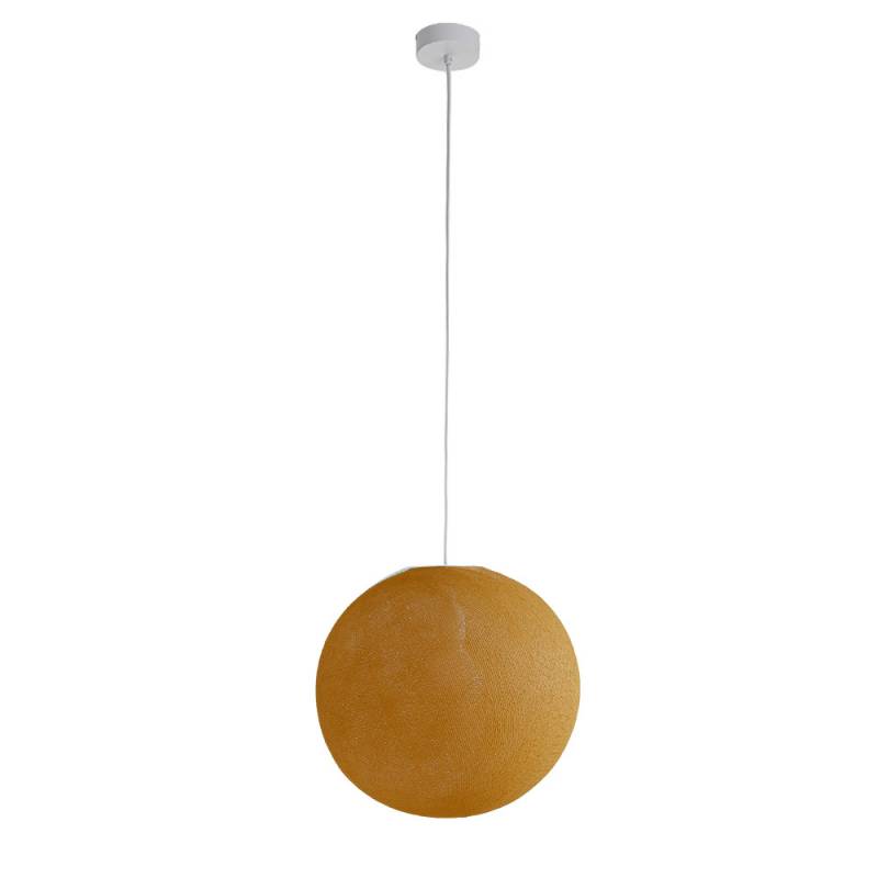 Suspension simple globe 38 camel - Suspension simple - La Case de Cousin Paul