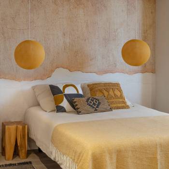 Suspension simple globe 38 camel - Single Pendant lamp - La Case de Cousin Paul