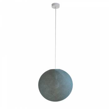 Simple Green Grey 38 ball - Single Pendant lamp - La Case de Cousin Paul