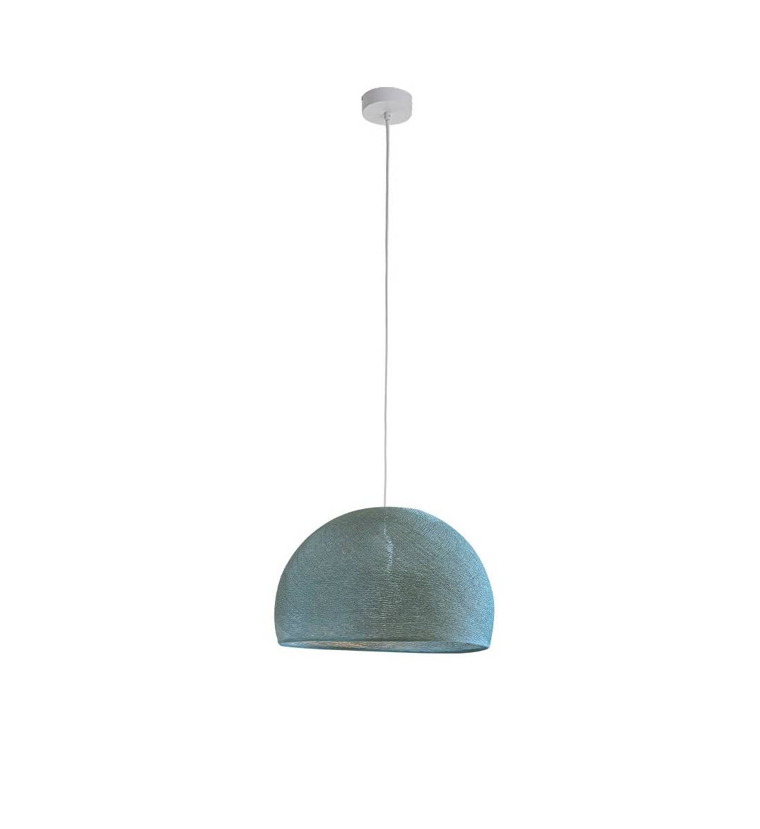 Simple Green Grey 38 cupola - Single Pendant lamp - La Case de Cousin Paul