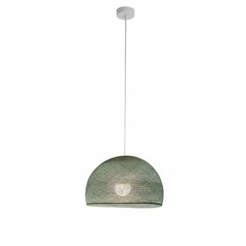 Simple Green Grey 38 cupola - Single Pendant lamp - La Case de Cousin Paul