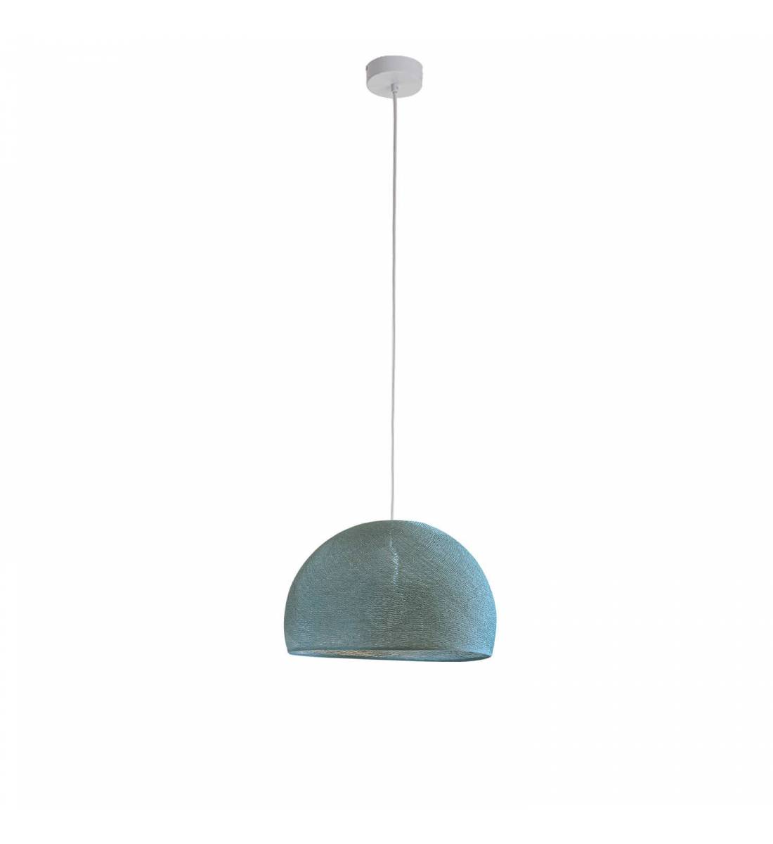 Simple Green Grey 31 cupola - Single Pendant lamp - La Case de Cousin Paul