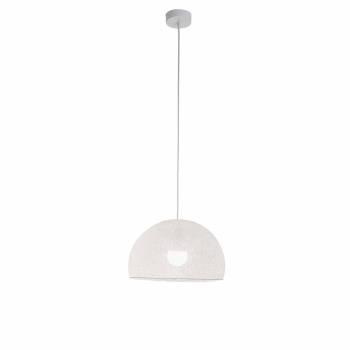 Simple white 31 cupola - Single Pendant lamp - La Case de Cousin Paul