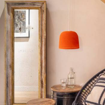 Cloche orange fifty - Lampshades cloche - La Case de Cousin Paul