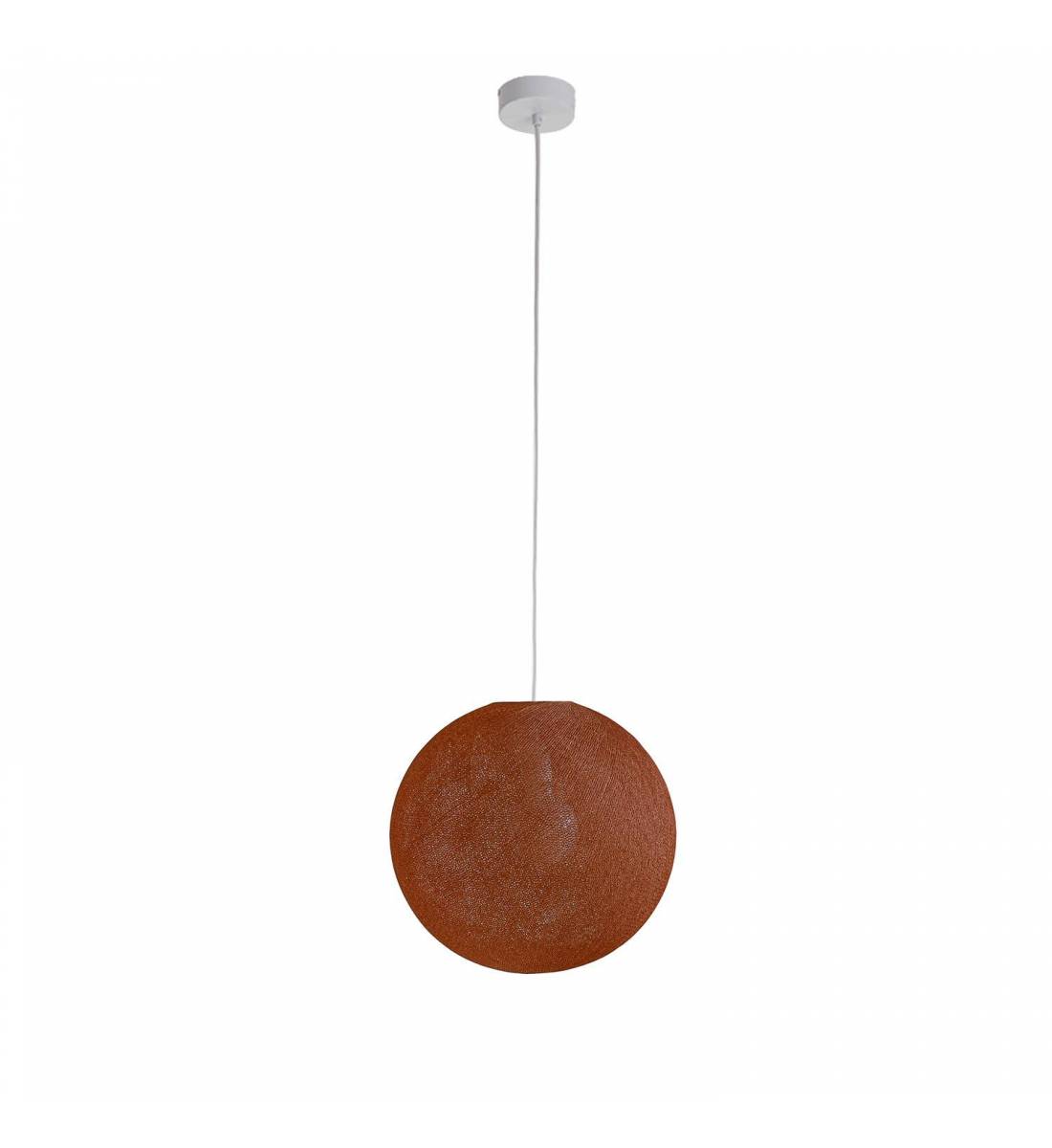 Simple havana 31 ball - Single Pendant lamp - La Case de Cousin Paul