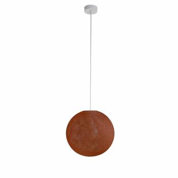 Suspension simple globe 31 havane - Sospensione semplice - La Case de Cousin Paul