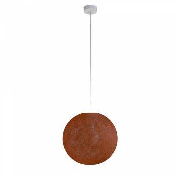 Suspension simple globe 38 havane - Suspension simple - La Case de Cousin Paul