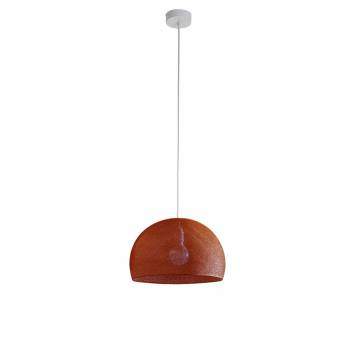 Suspension simple coupole 38 havane - Sospensione semplice - La Case de Cousin Paul
