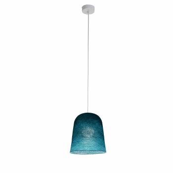 Suspension simple Jupe bleu paon - Single Pendant lamp - La Case de Cousin Paul