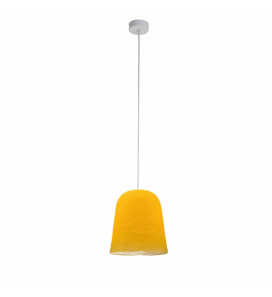 Suspension simple Jupe curry - Single Pendant lamp - La Case de Cousin Paul