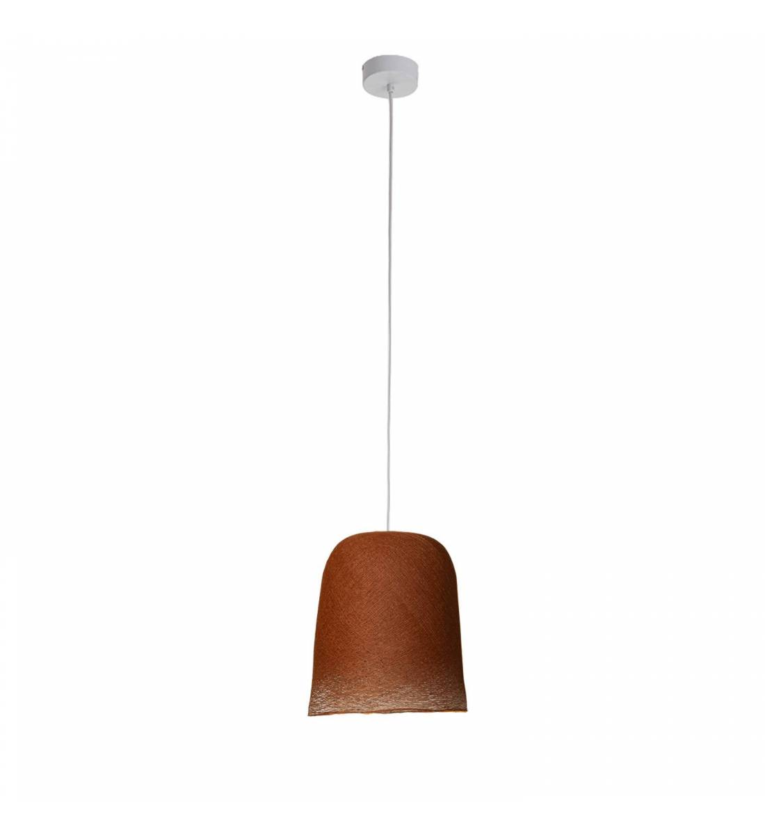 Suspension simple Jupe havane - Single Pendant lamp - La Case de Cousin Paul