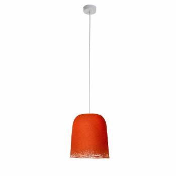 Suspension simple Jupe orange fifty - Single Pendant lamp - La Case de Cousin Paul