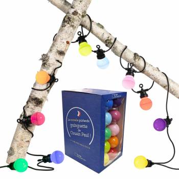 Bahia new Guinguette string light - 5m - Guinguette string lights - La Case de Cousin Paul