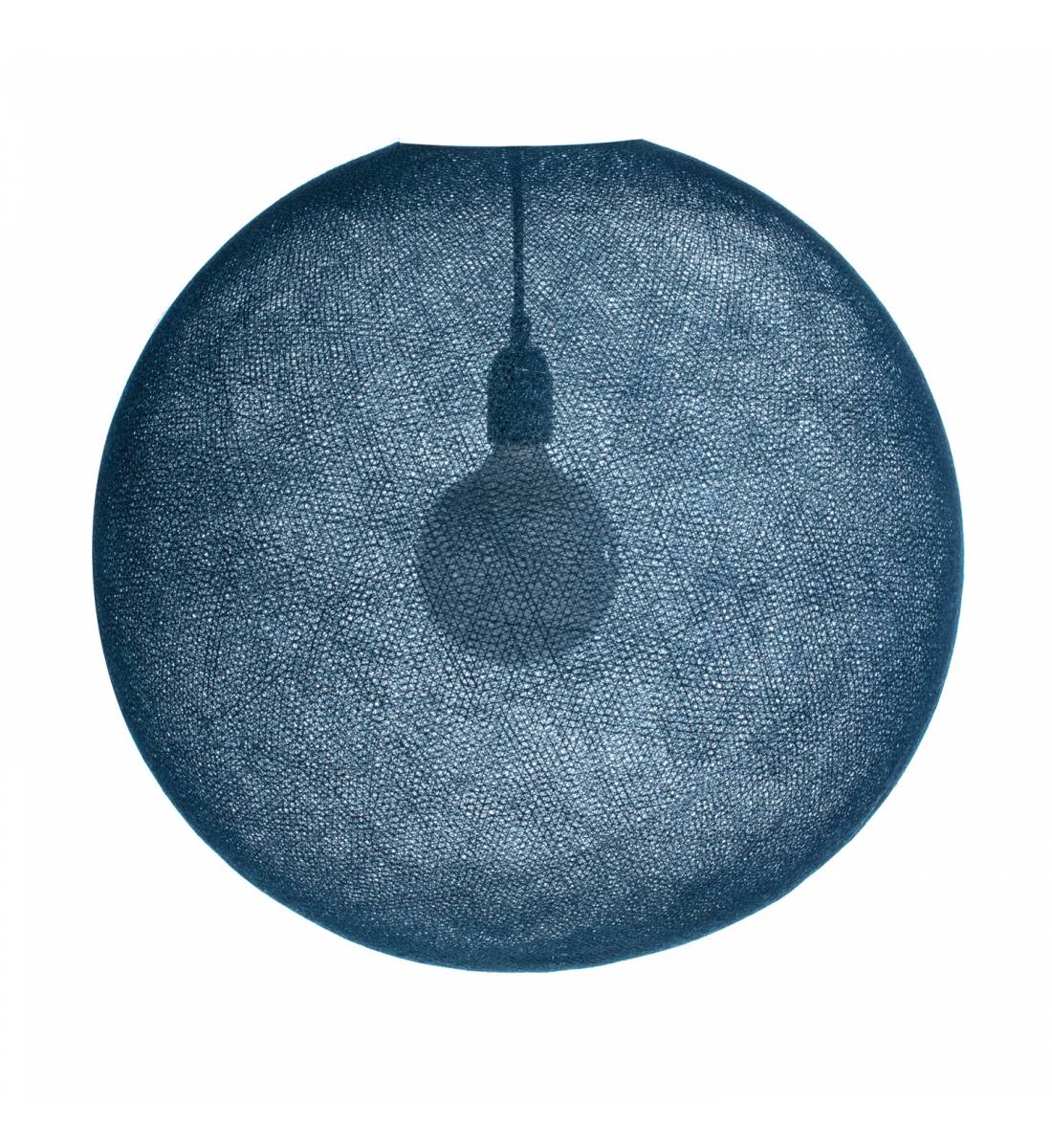 Globe Petrol blue - New globe Lampshades - La Case de Cousin Paul