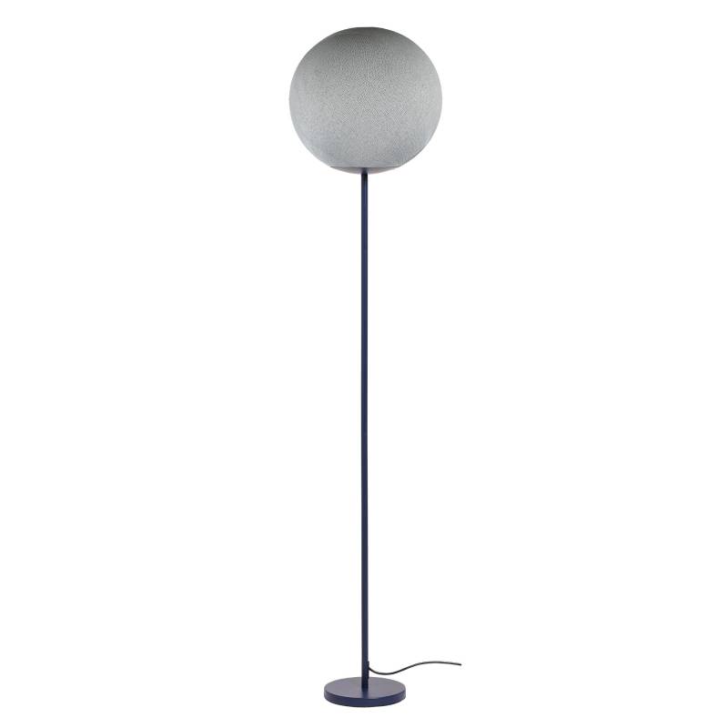 Magnetic dark blue floor lamp pearl grey - Floor lamp - La Case de Cousin Paul