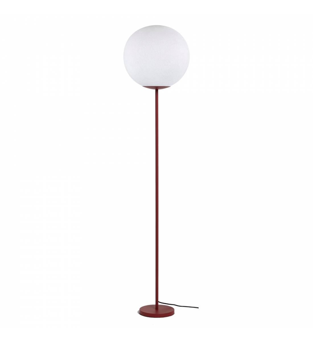 Magnetic Terracotta floor lamp white - Floor lamp - La Case de Cousin Paul