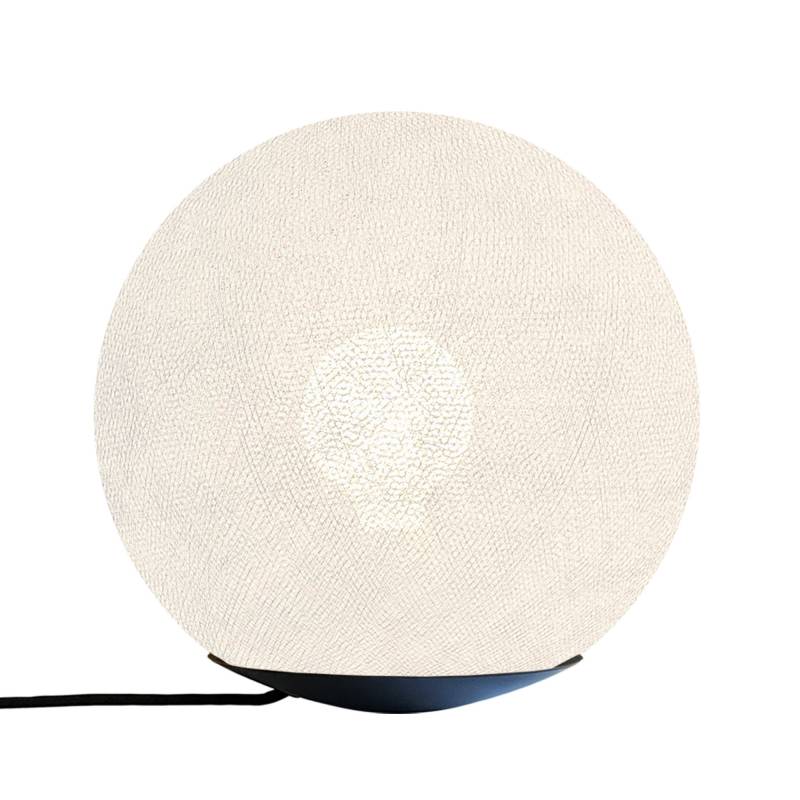 Tango, Magnetic table lamp with globe white 25cm - Table lamp - La Case de Cousin Paul