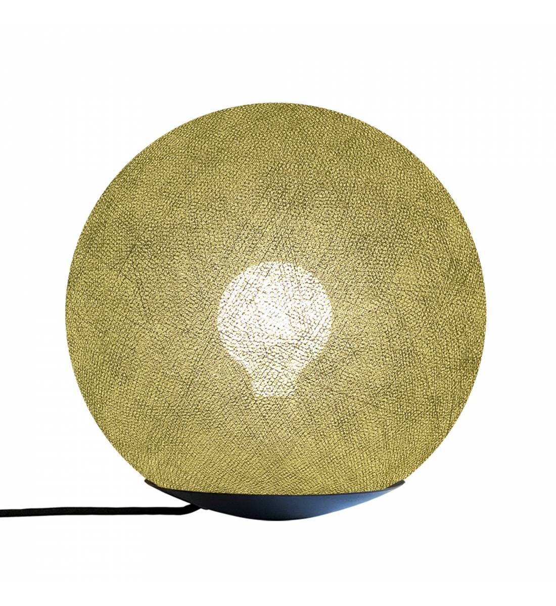 Tango, Magnetic table lamp with globe khaki 25cm - Table lamp - La Case de Cousin Paul