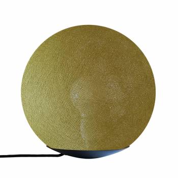 Tischlampe Tango magnetisch mit Globe Kaki 25cm - Tischlampe - La Case de Cousin Paul