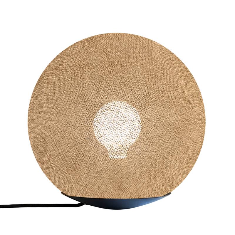 Tango, Magnetic table lamp with globe sand 25cm - Table lamp - La Case de Cousin Paul