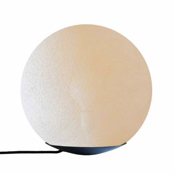 Tango, Lámpara de mesa magnético con globo crudo 25cm - Lámpara de mesa - La Case de Cousin Paul