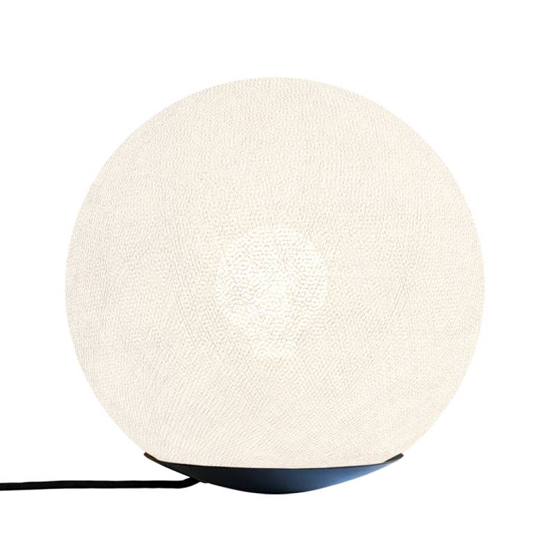 Tango, Magnetic table lamp with globe ecru 25cm - Table lamp - La Case de Cousin Paul