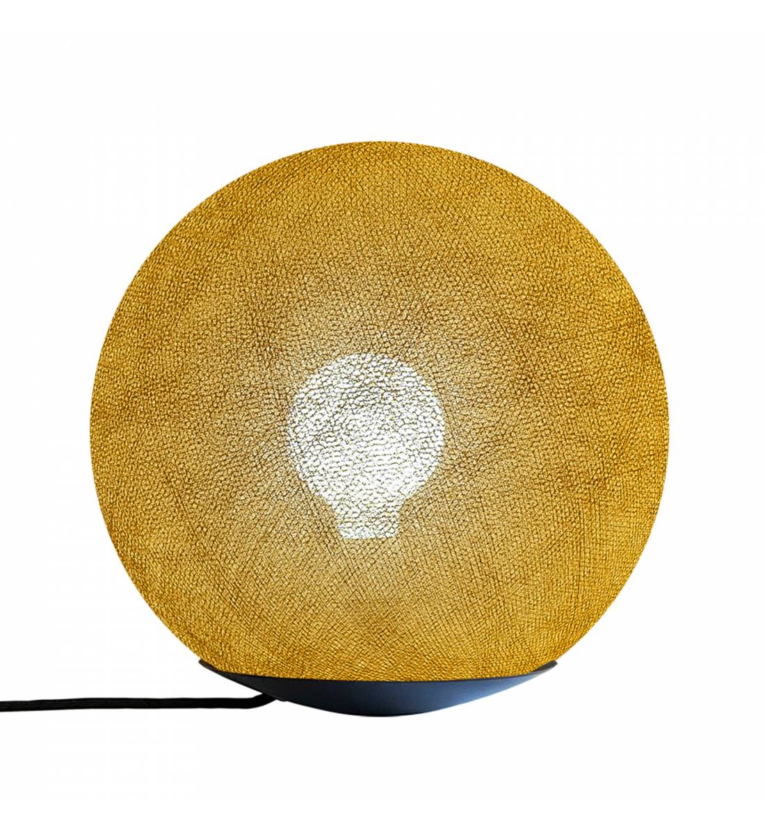 Tango, Magnetic table lamp with globe camel 25cm - Table lamp - La Case de Cousin Paul