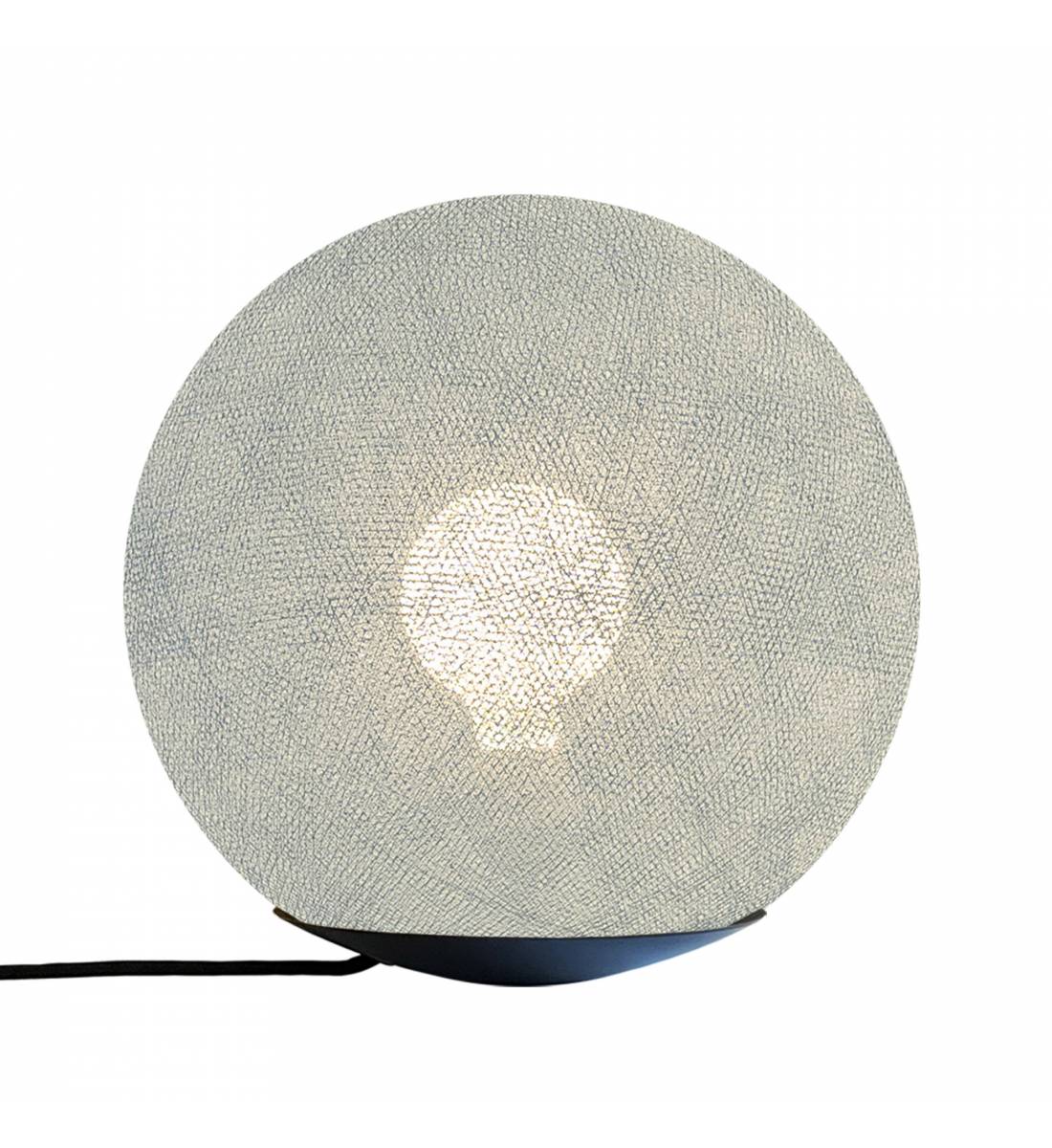 Tango, Magnetic table lamp with globe azur 25cm - Table lamp - La Case de Cousin Paul