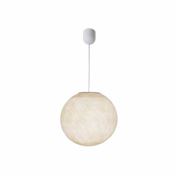 Simple pack ecru ball - Single Pendant lamp - La Case de Cousin Paul