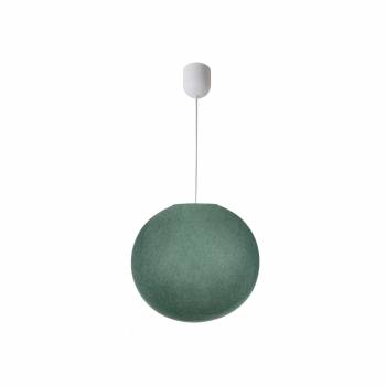 Simple green grey M ball - Single Pendant lamp - La Case de Cousin Paul