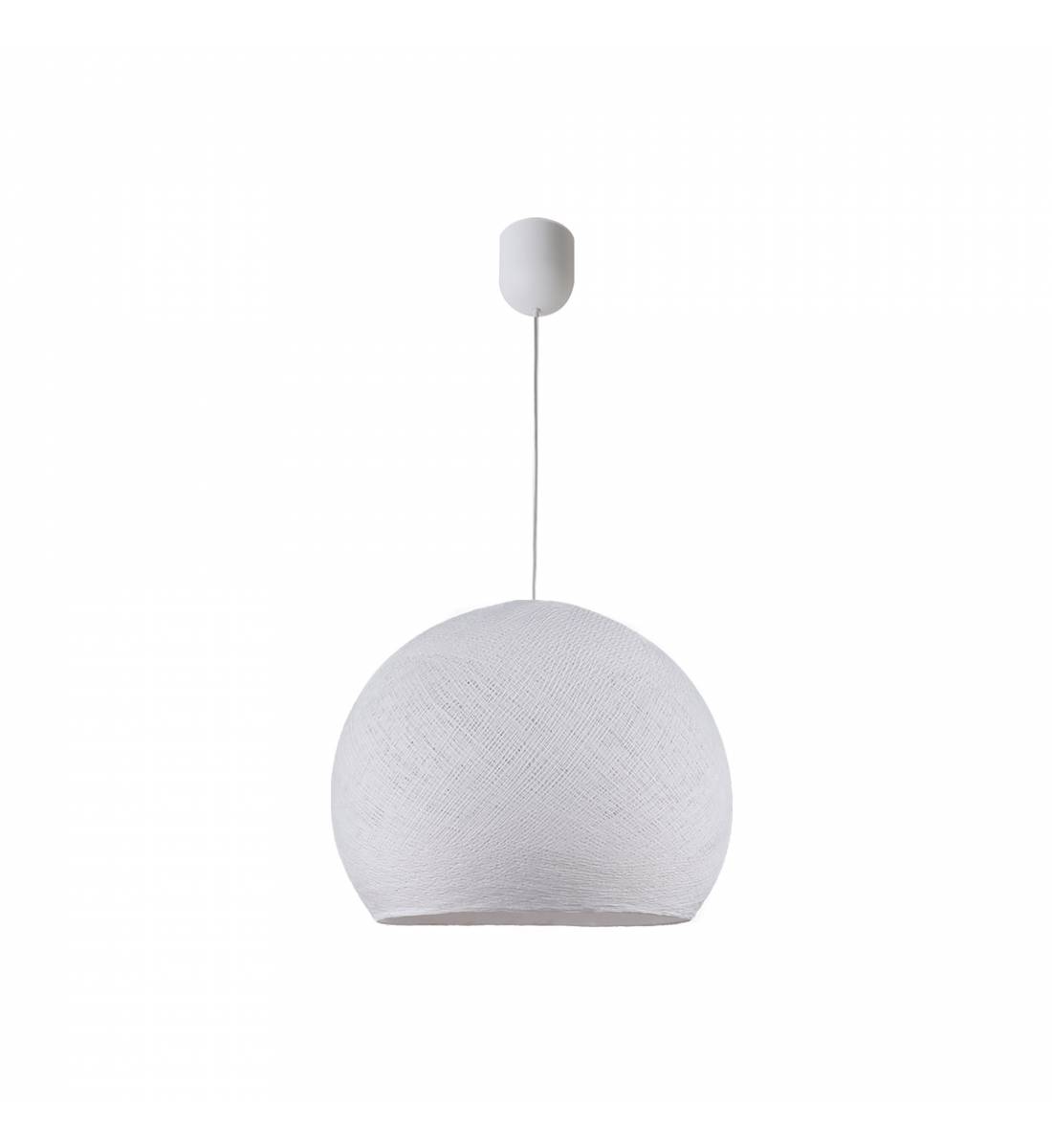 Simple pack white cupola - Single Pendant lamp - La Case de Cousin Paul